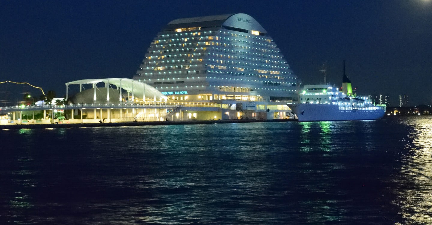 美利堅公園東方大飯店夜景