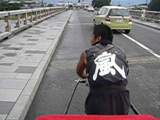 嵐山竹林人力車
