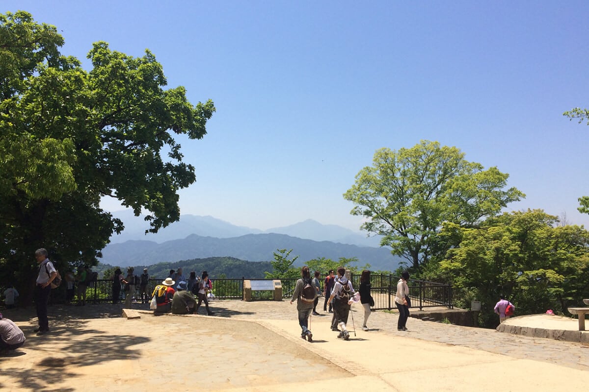 高尾山山頂展望台