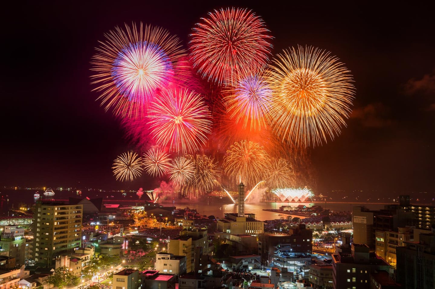 Kagoshima Kinko Bay Summer Night Fireworks Festival | Events | VISIT  KAGOSHIMA CITY | Official Tourist Information Site
