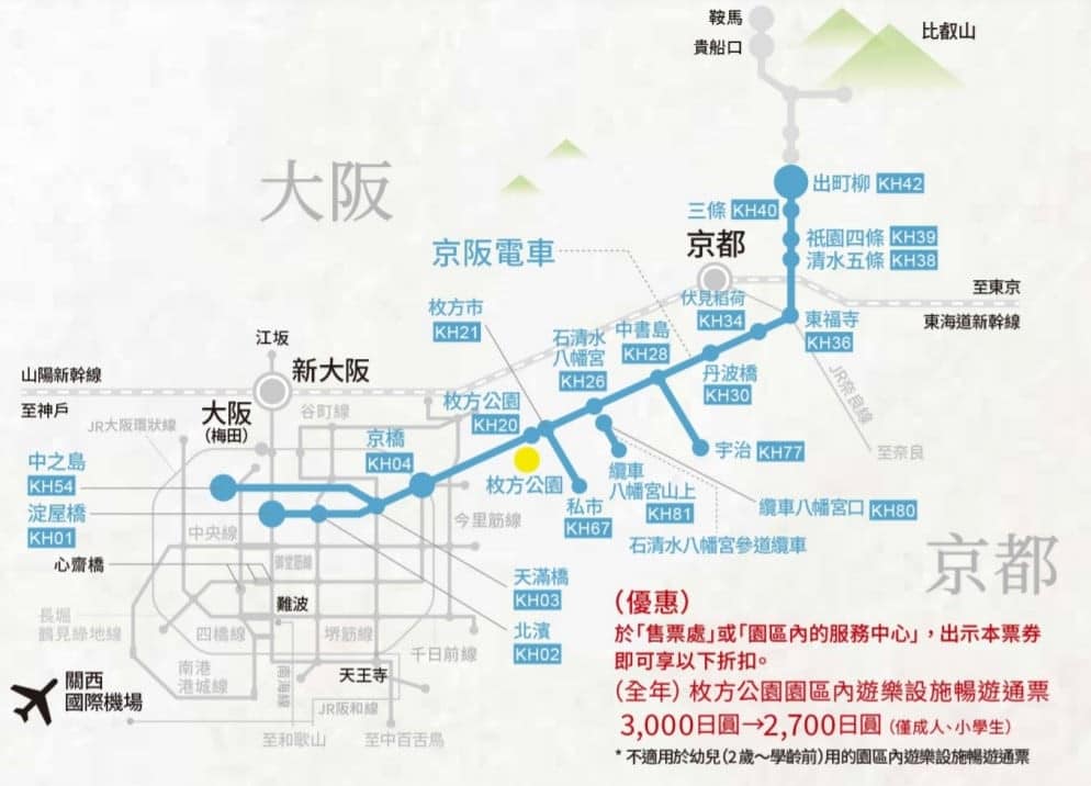 京阪電車一日券回本試算與五天四夜路線建議