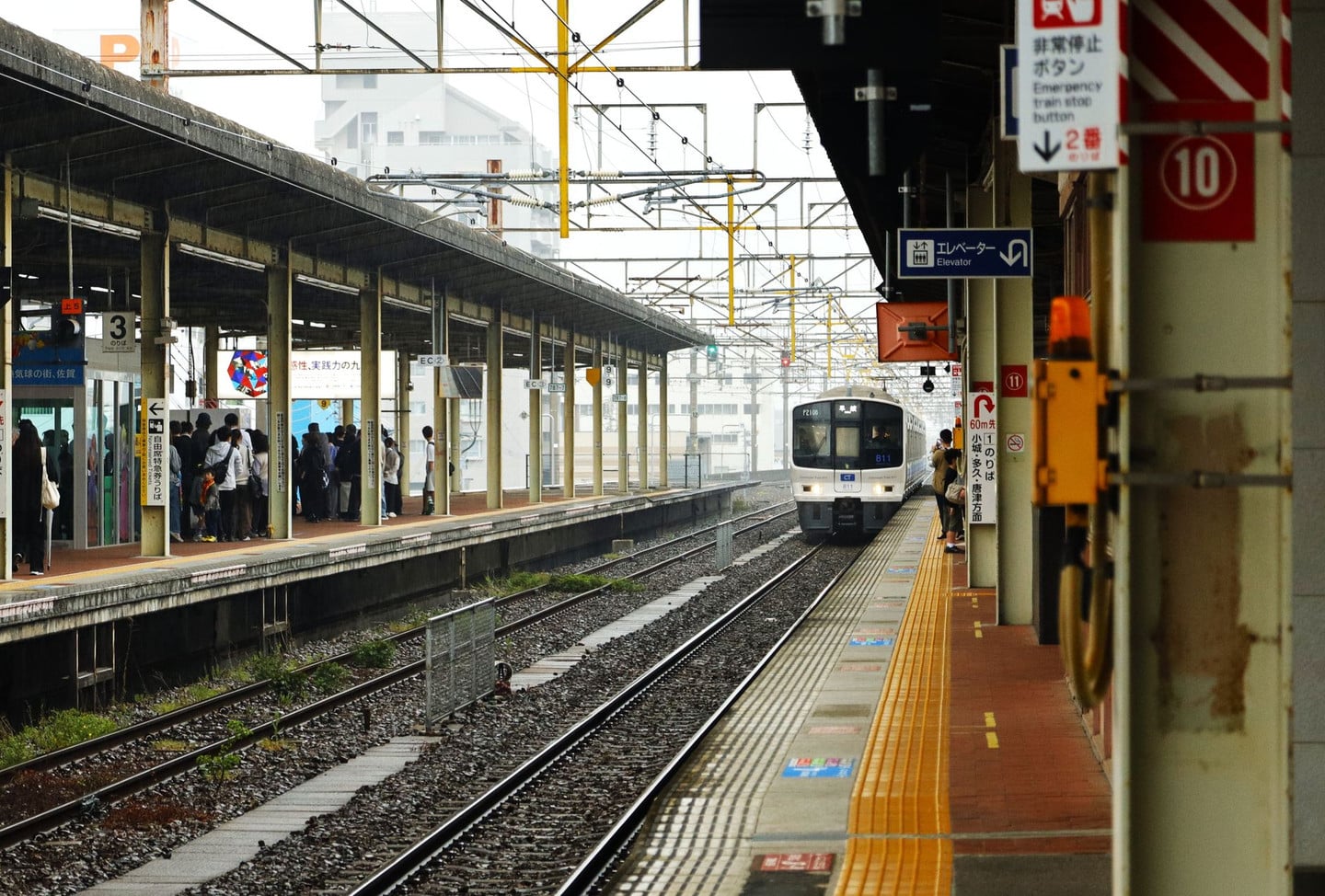 長岡站示意