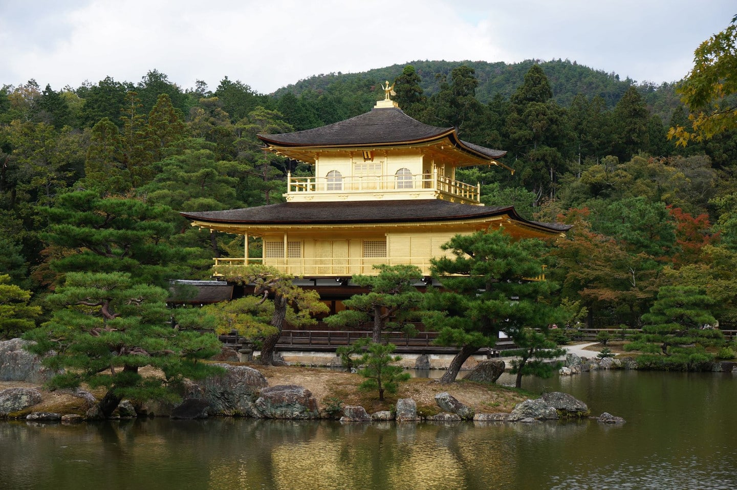 金閣寺四季風景示意