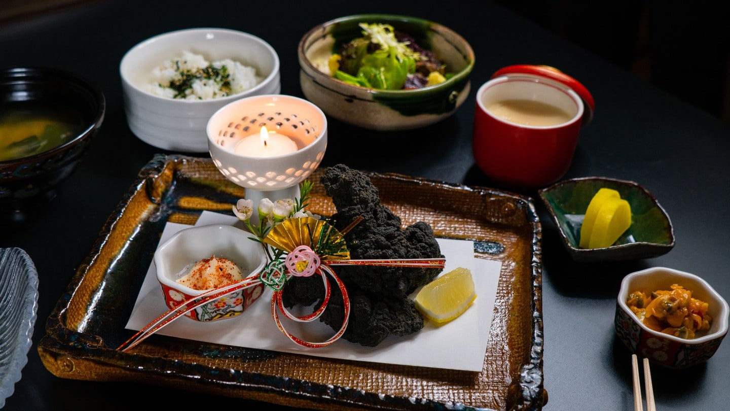一泊二食懷石料理示意