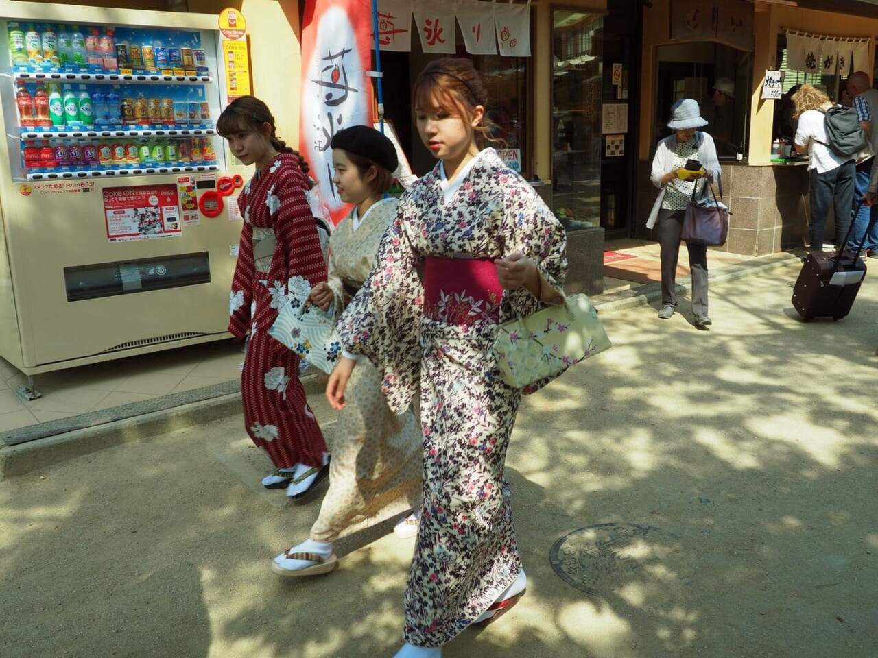 原宿和服體驗示意