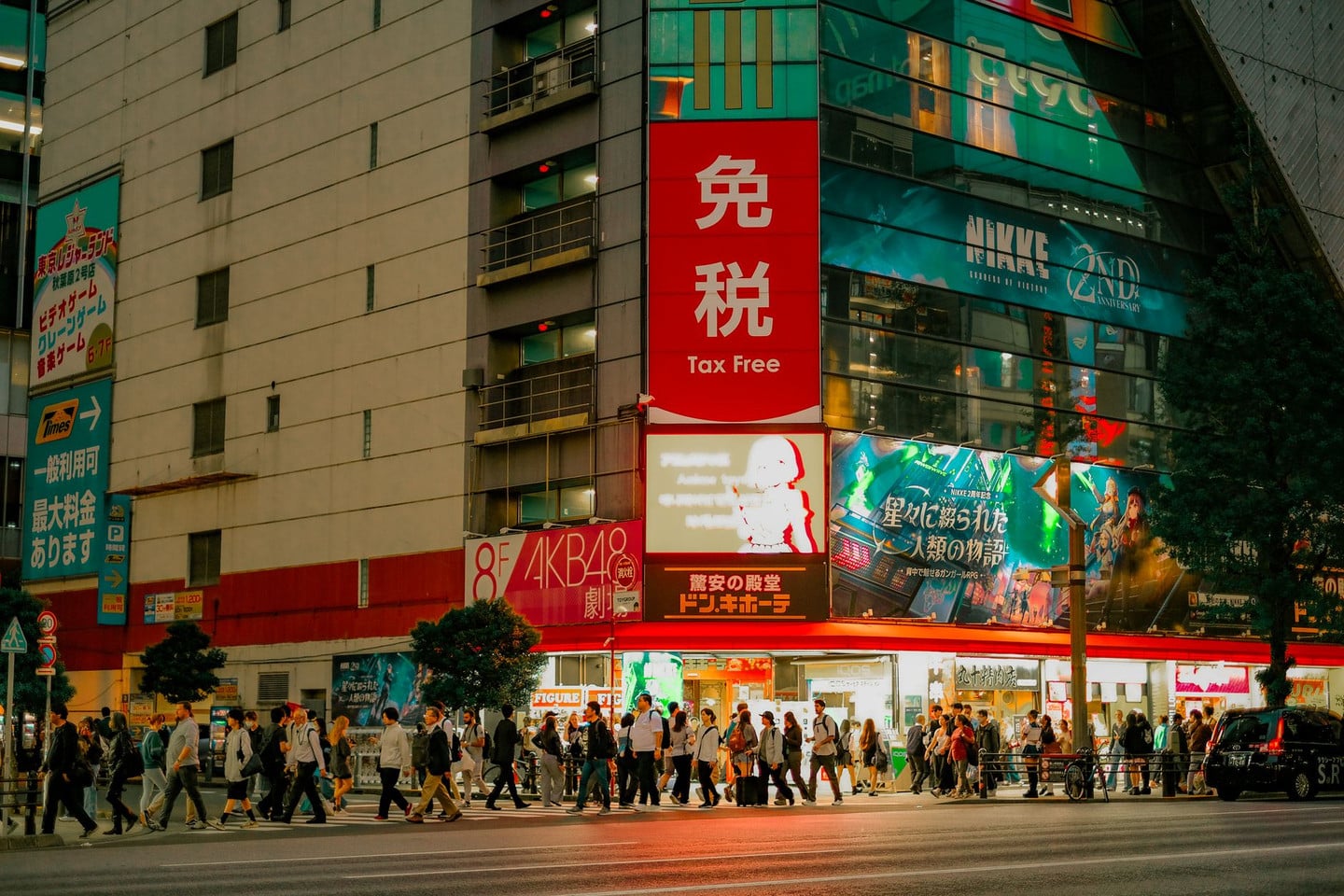 秋葉原周邊飯店街景