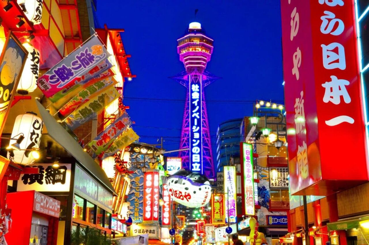 通天閣夜景拍攝角度