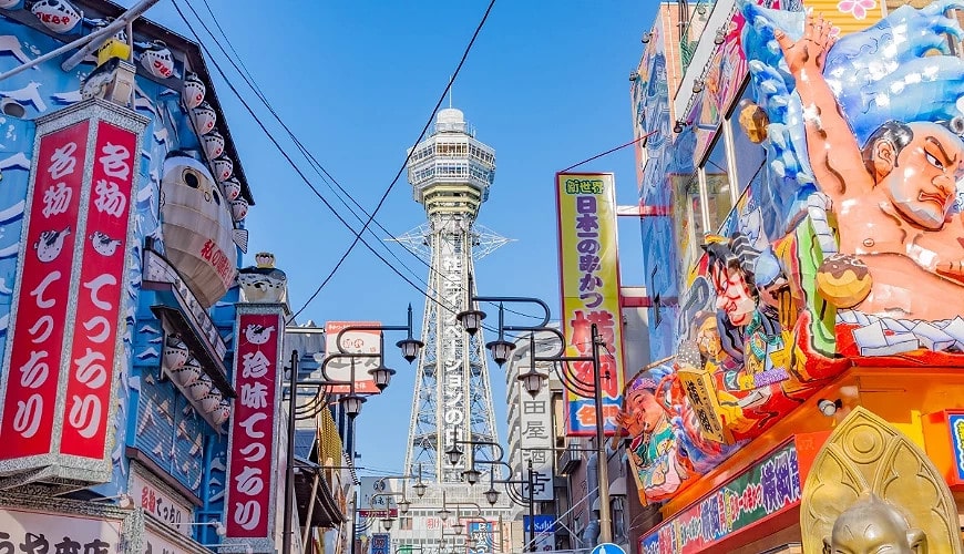 通天閣展望台登塔票:360度俯瞰新世界與大阪港的必訪地標