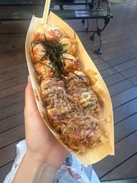 大阪燒與章魚燒手作體驗