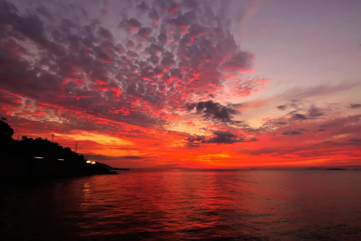 雙海的夕陽名所