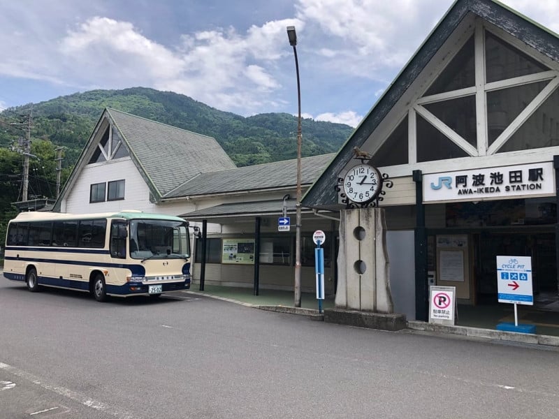 阿波池田為樞紐