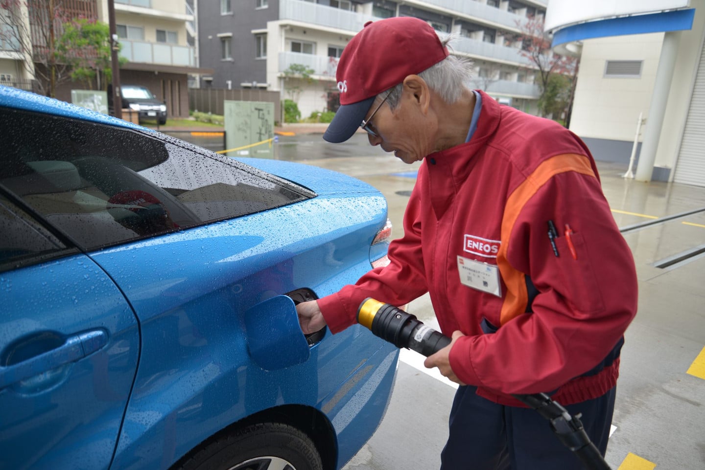 還車與加油