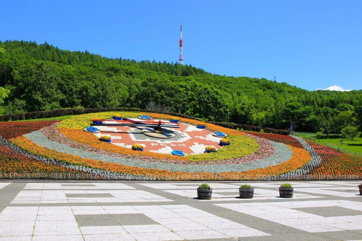 十勝之丘公園花鐘