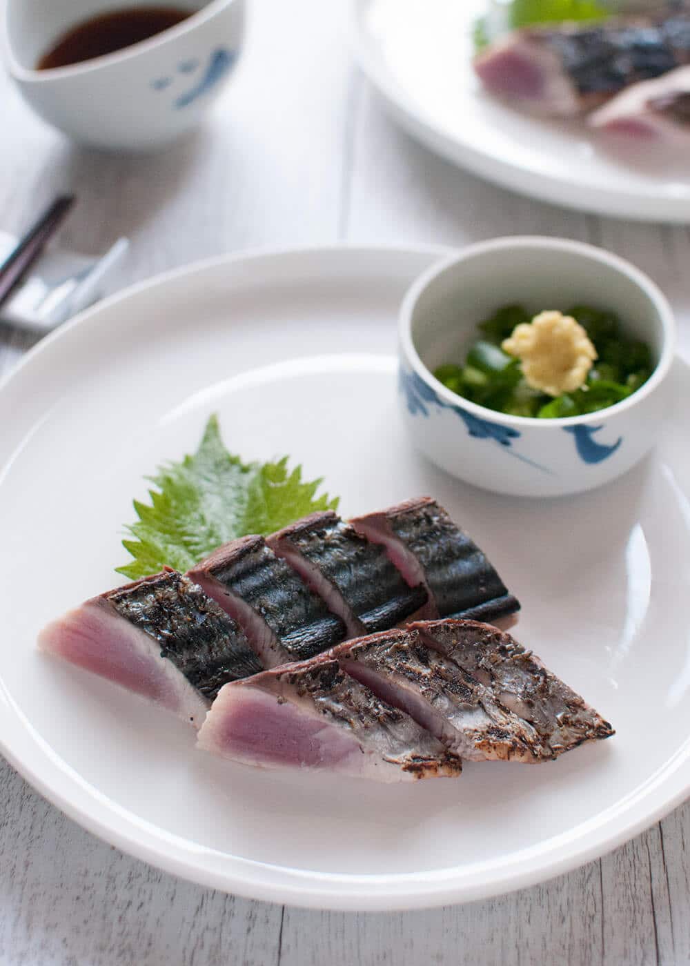 招牌的炙燒鰹魚