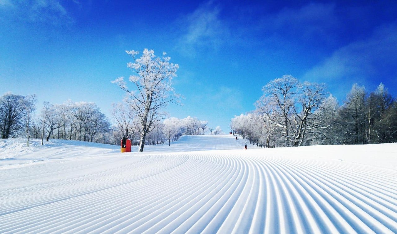 長峰區域的中級雪道