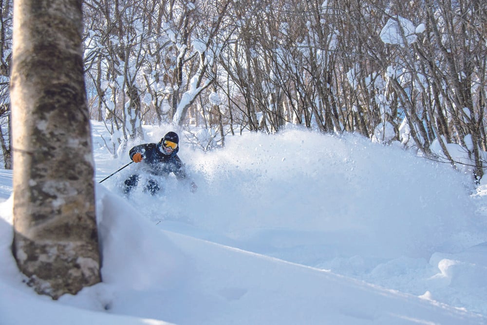 西森山Yamagara雪道