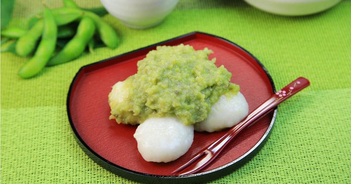 毛豆泥甜點