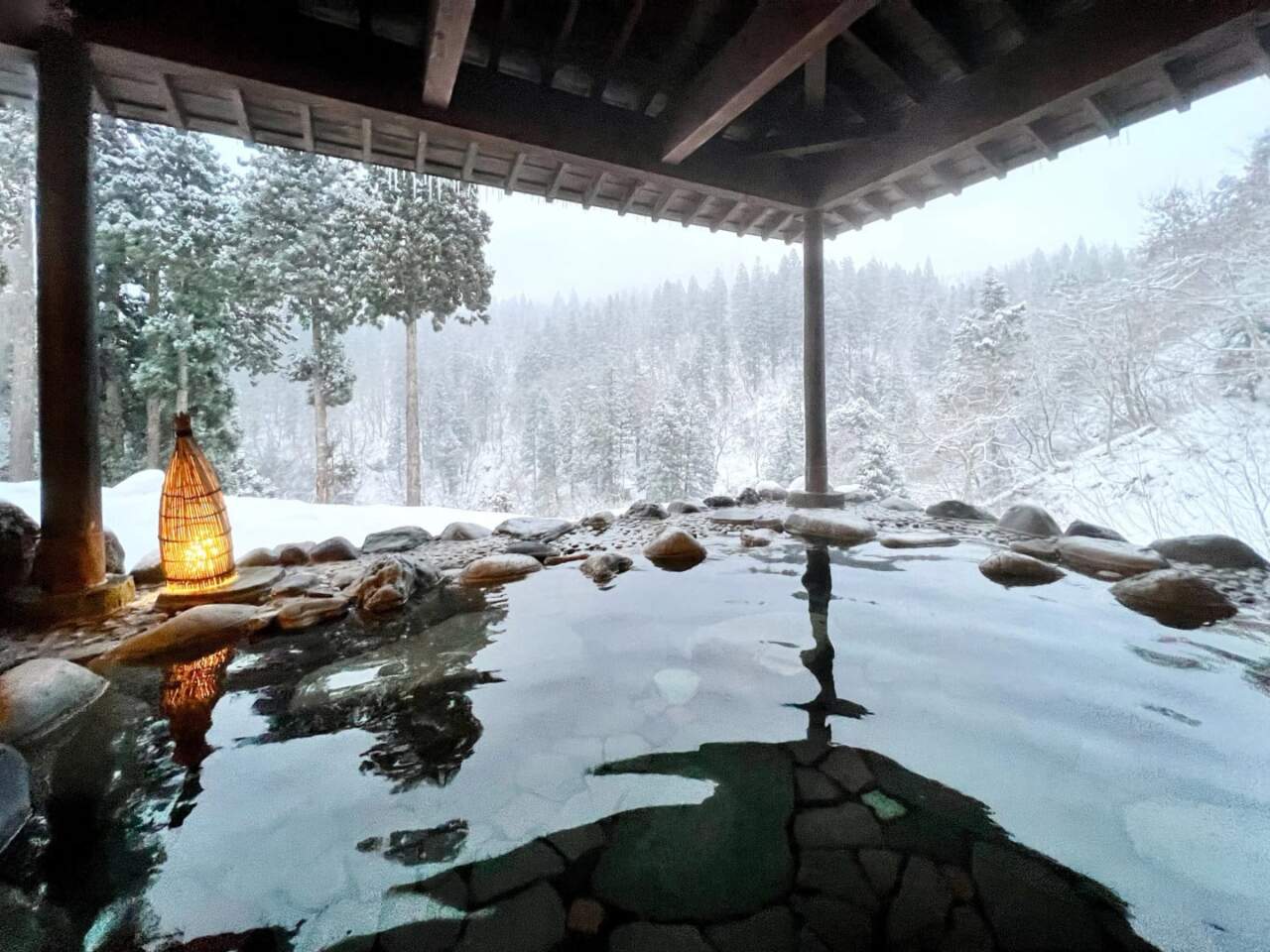 Takimikan Ryokan Review: Ginzan Onsen's Secret Snow Onsen — RYOKAN  WANDERINGS
