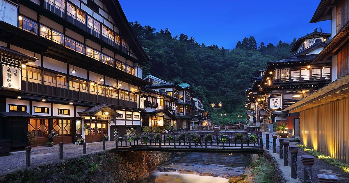銀山溫泉溫泉街