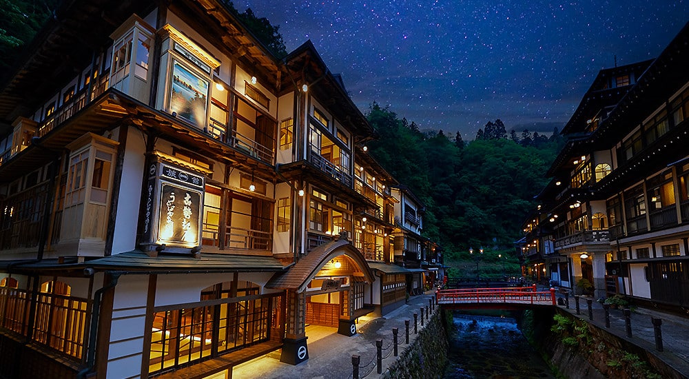 銀山溫泉 本館古勢起屋
