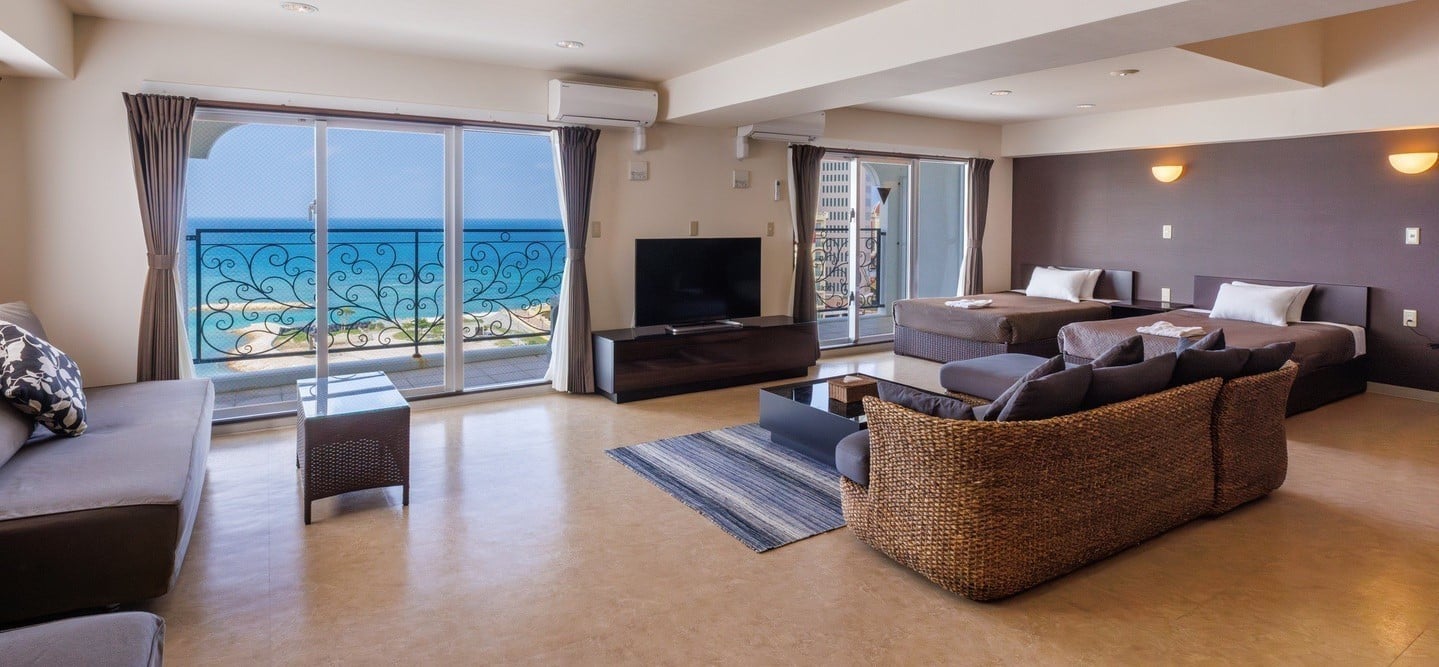 Monpa Chatan Beachside Condominium Hotel 房型照片