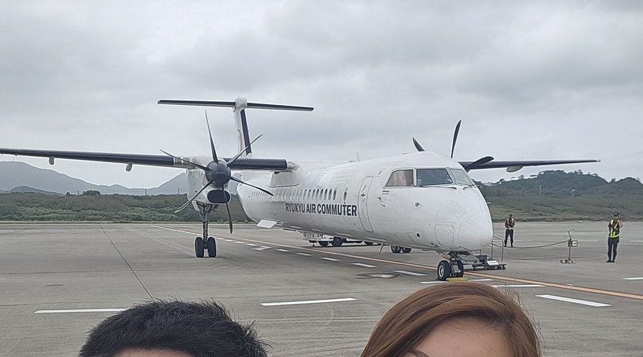 從台灣與那霸飛石垣島