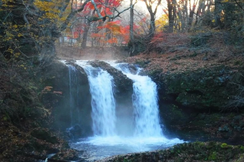 富士吉田鐘山の滝