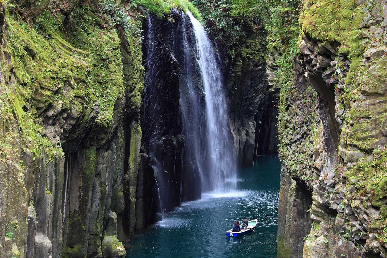 真名井瀑布:高千穗峽的門面