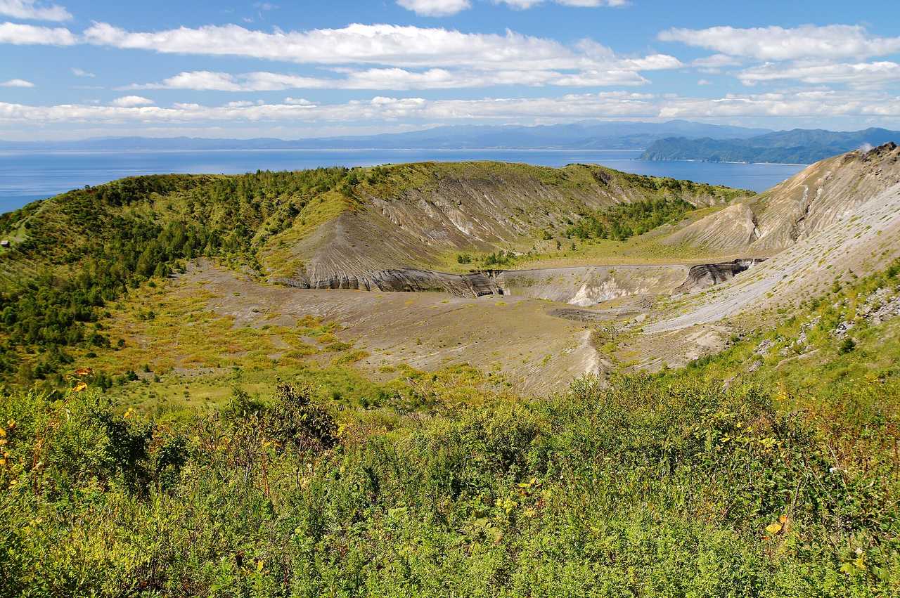 有珠火口原展望台與銀沼大火口:走進火山的正面視角