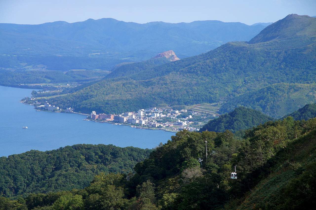 Mt.USU Terrace:在沙發座上俯瞰洞爺湖全景
