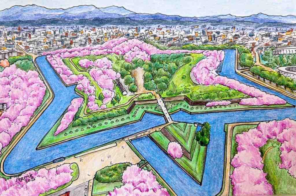 五稜郭塔＋五稜郭公園賞櫻・賞楓套票