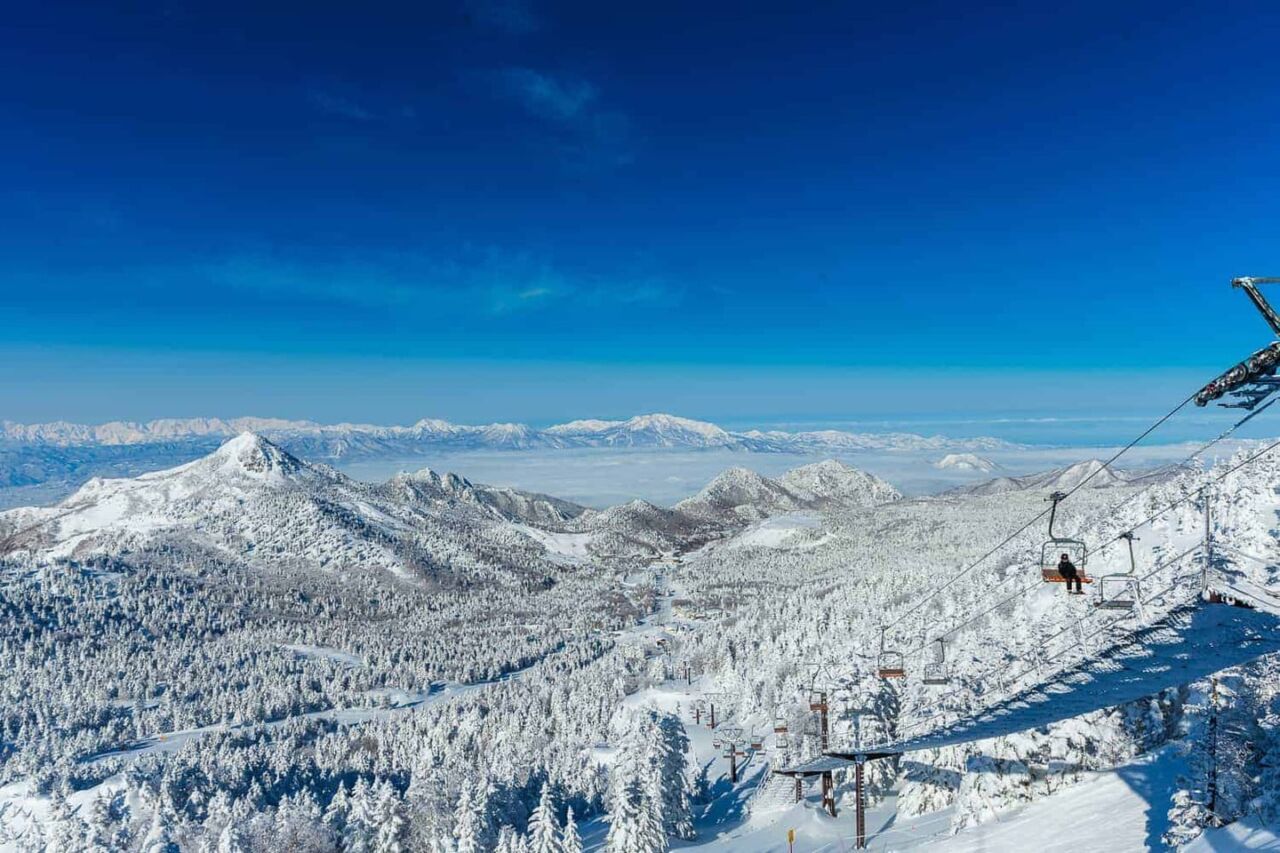 志賀高原滑雪場總覽