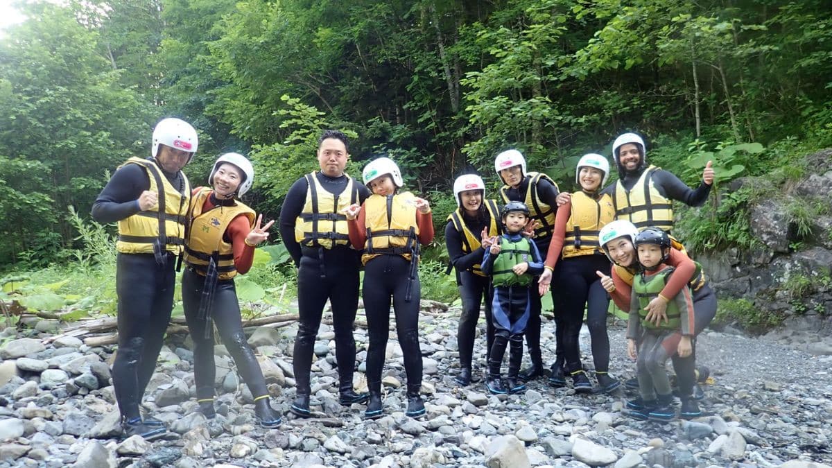尻別川急流泛舟體驗