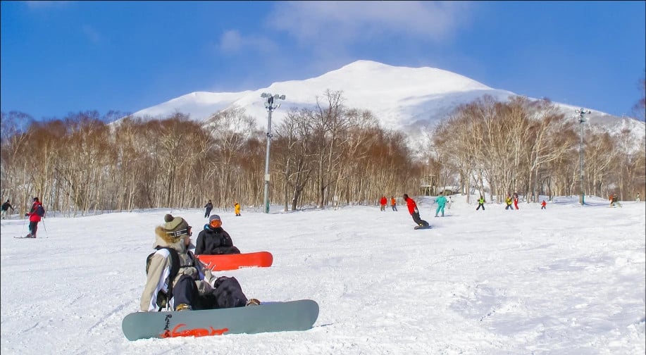 二世古安努普利國際滑雪場寬闊平緩的雪道