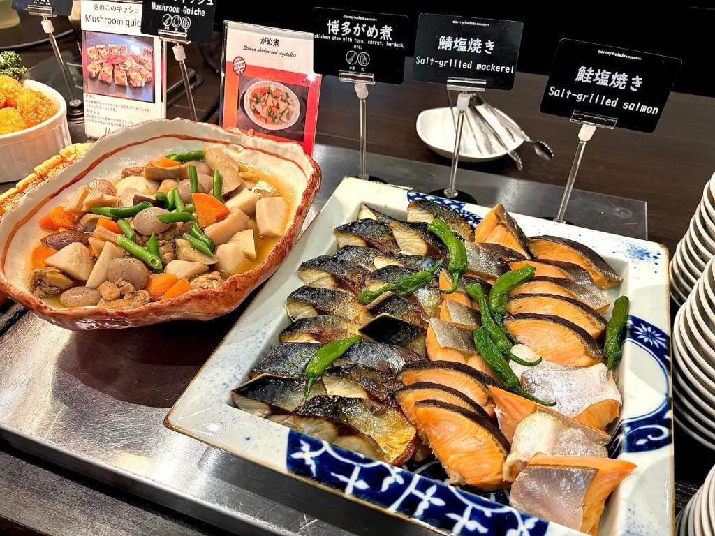 Dormy Inn PREMIUM 博多 Canal City 前 早餐