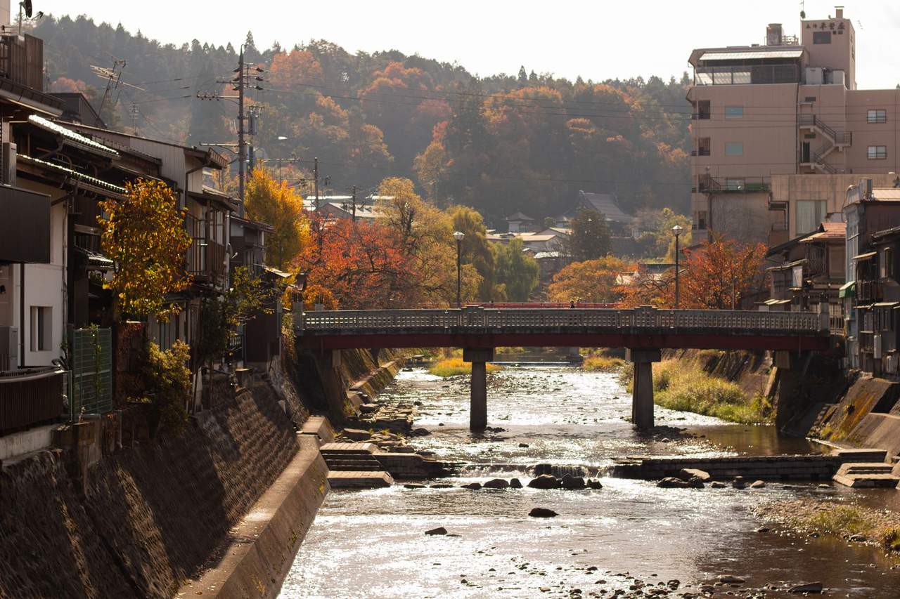 溫泉街五座浪漫橋