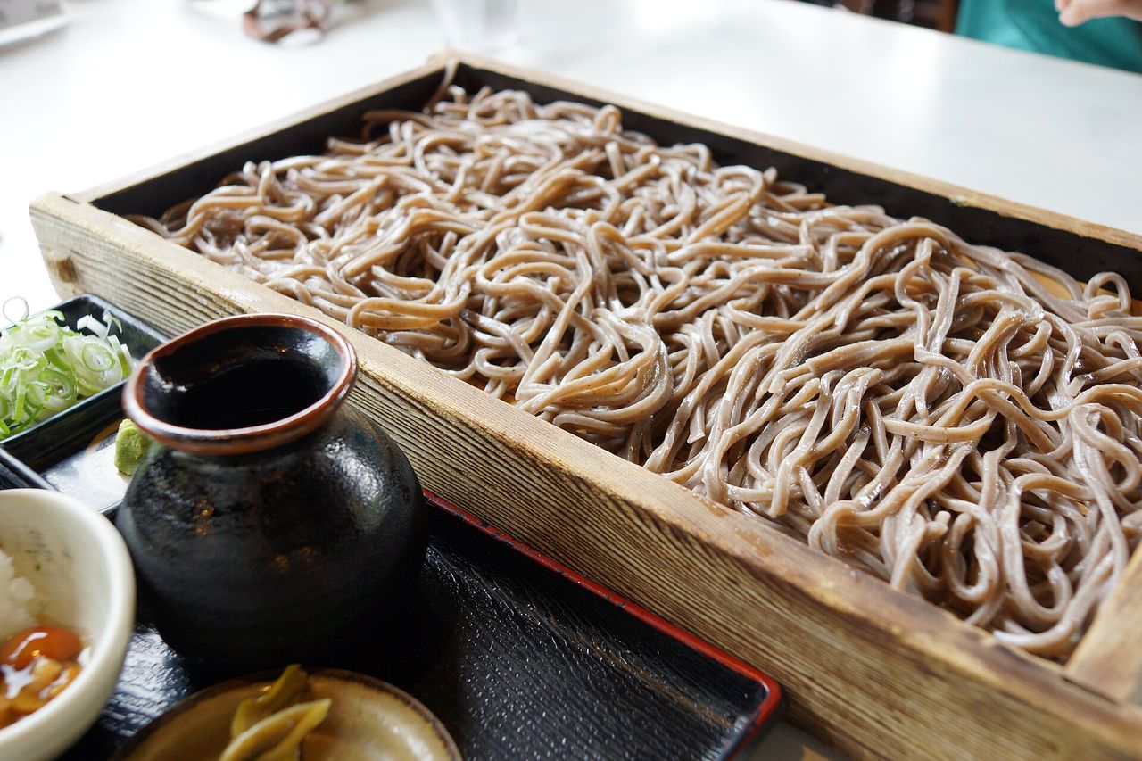 山腳美食:力蒟蒻與山形蕎麥麵
