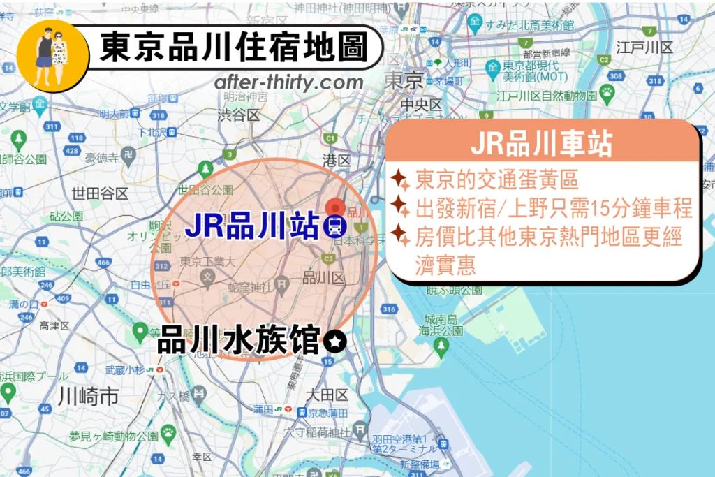品川區的住宿選擇指南