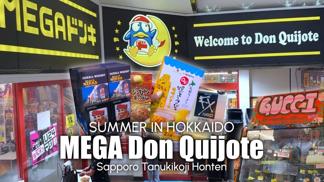 MEGA Don Quijote Sapporo Tanukikoji Main Store