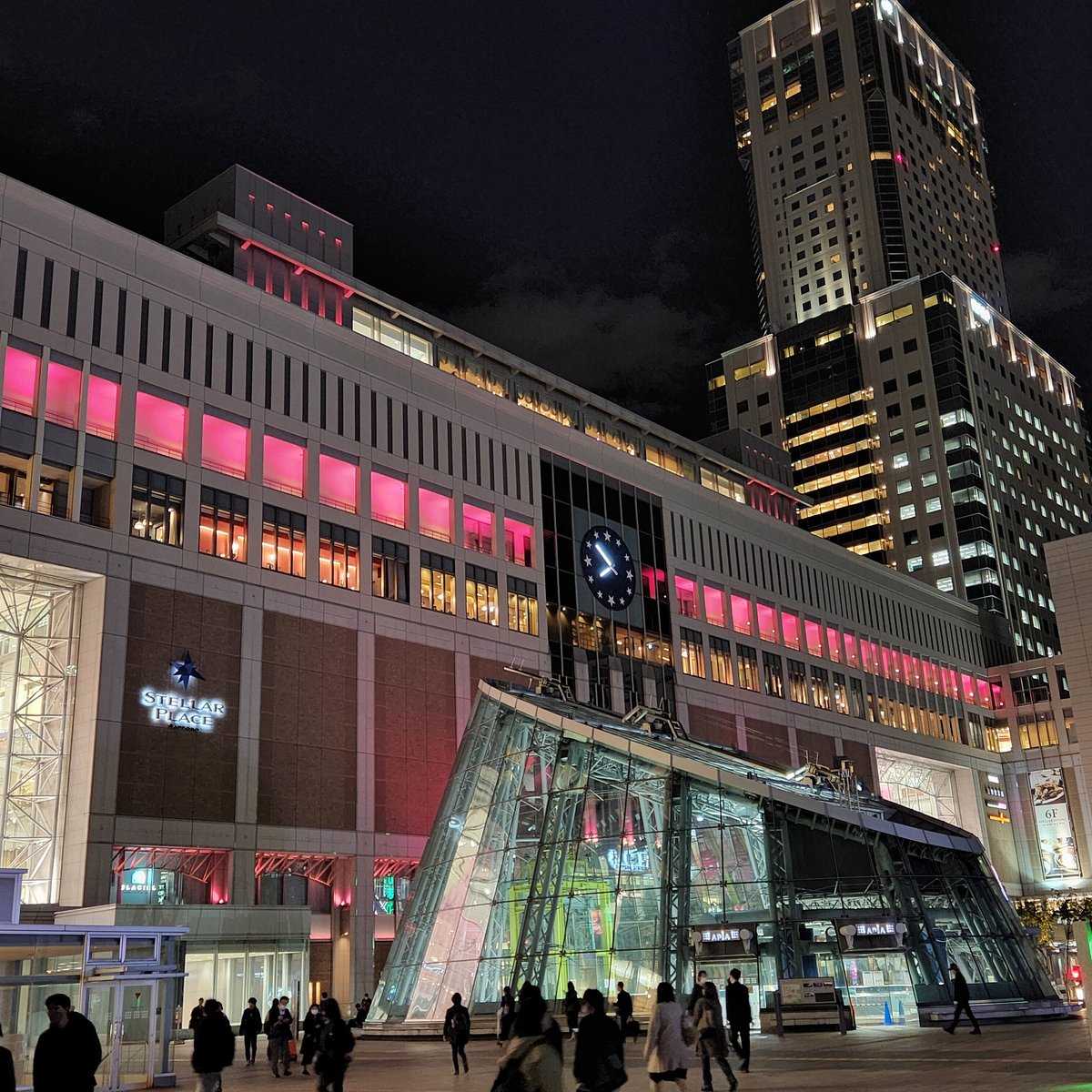 The four department stores around Sapporo Station