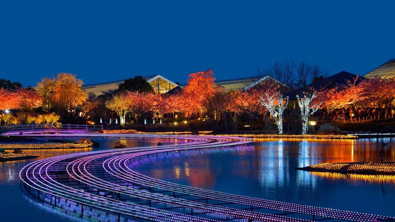 The River of Light water light show