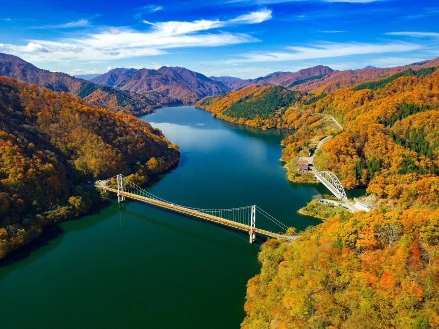 Japan Nasu Foliage and Hot Spring Day Trip | Momijidani Great Suspension Bridge, Sessho-seki and Nasu-Shiobara Foot Bath