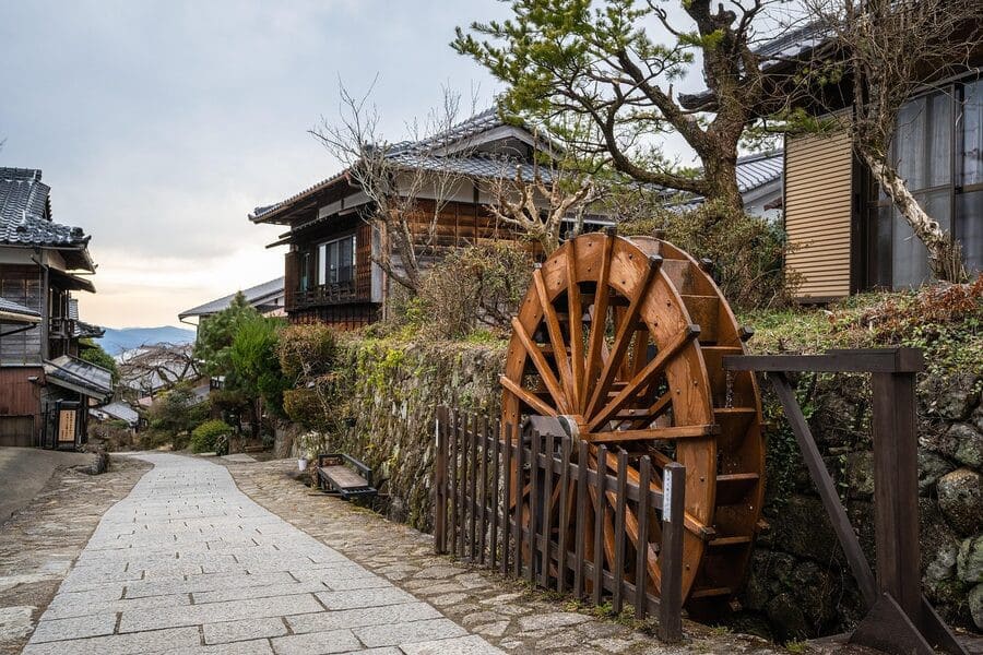 桝形道路與馬籠峠:古道地形亮點