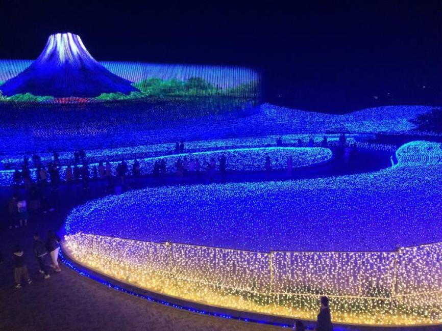 Nagoya Nagashima Mitsui Outlet Park, Nagashima Onsen and Nabana no Sato Illumination Day Trip, Japan