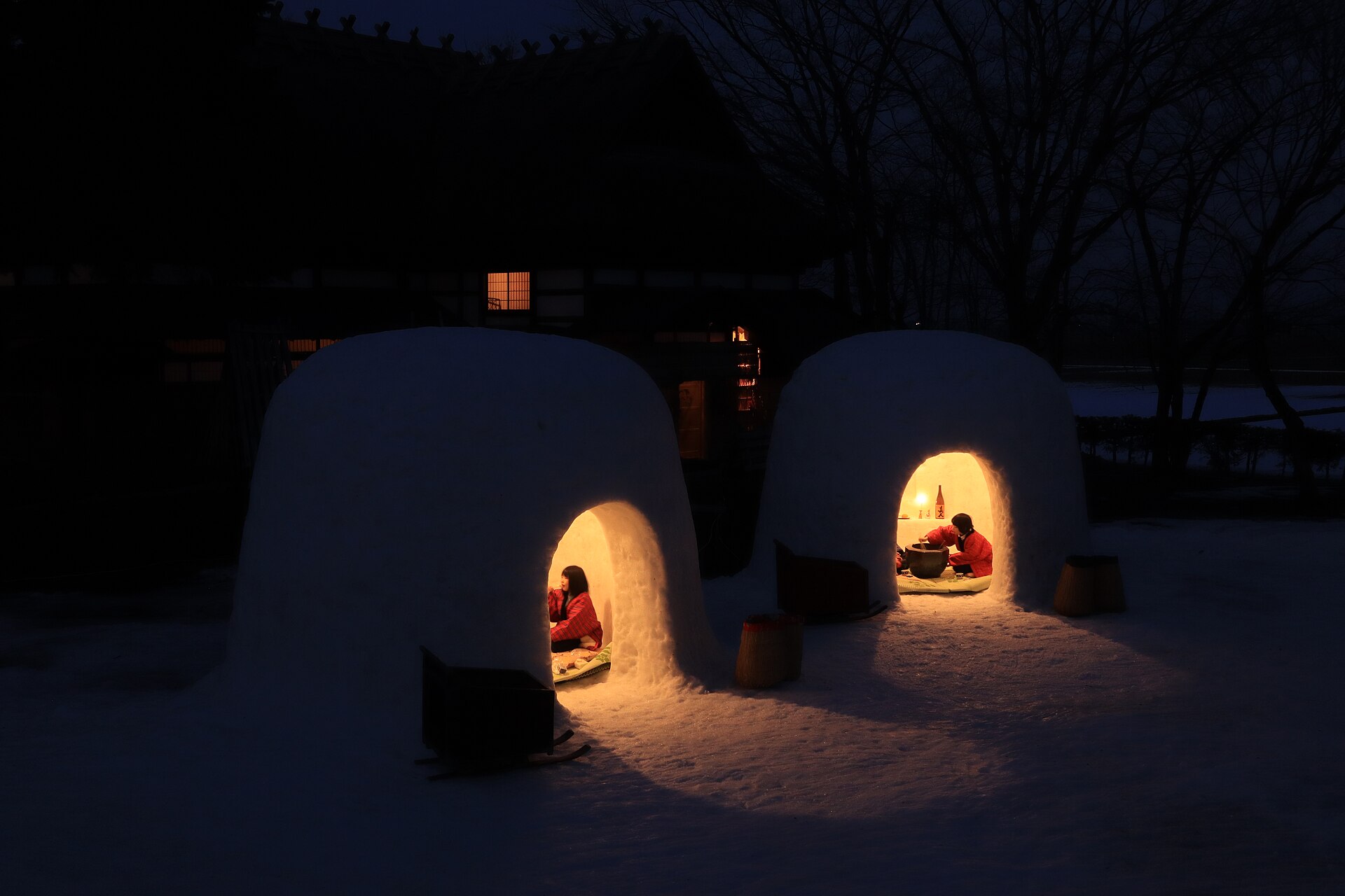 雄物川木戸五郎兵衛村:白天雪屋會場(2027舉辦未定)