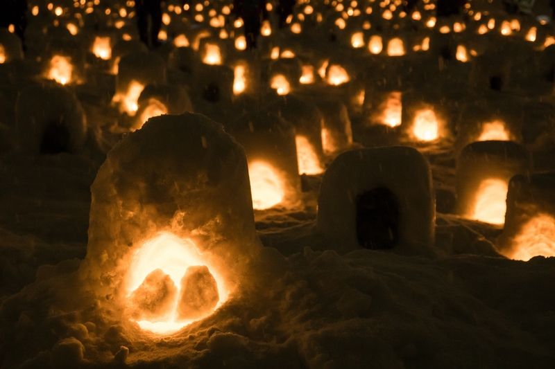 雪屋かまくら文化起源與祭典禮俗