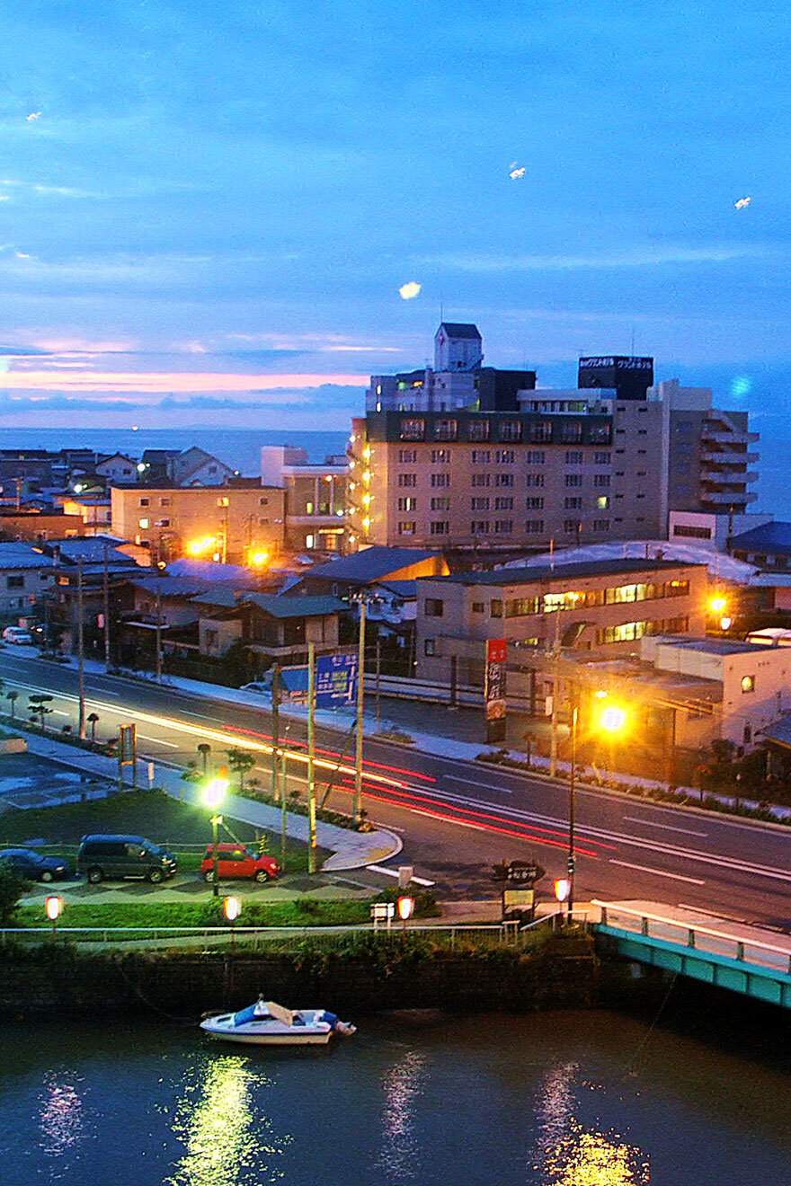 Yunokawa Onsen town