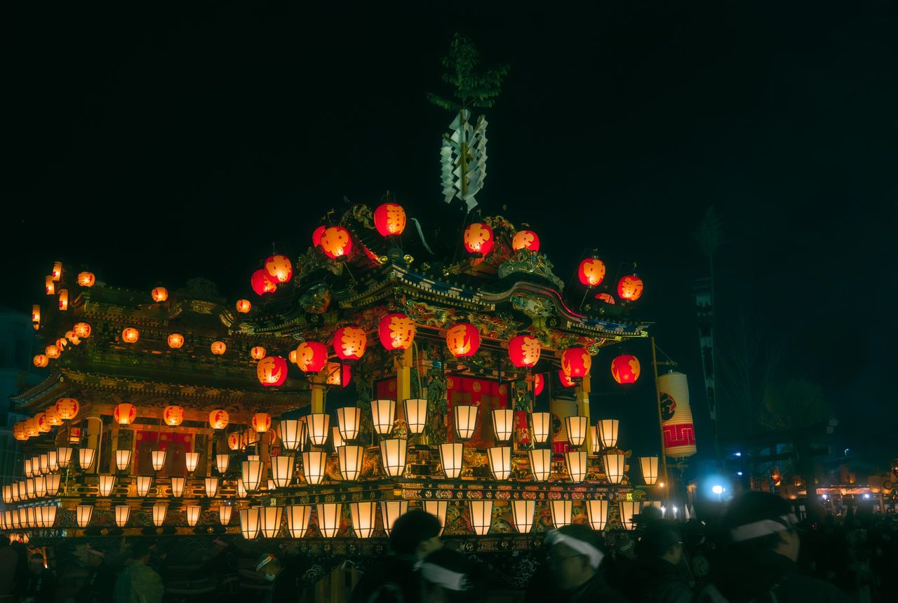 A float at the Chichibu Night Festival