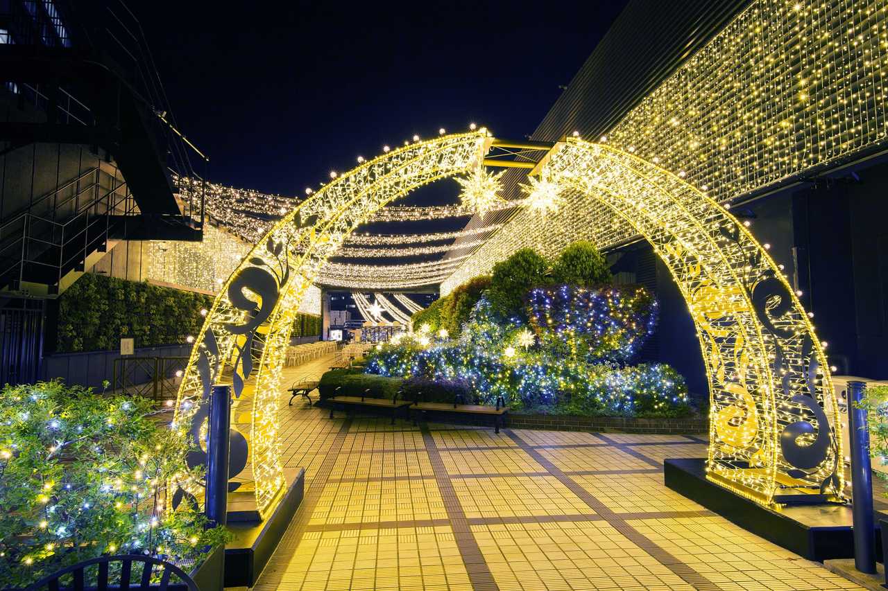 なんばパークス難波光旅